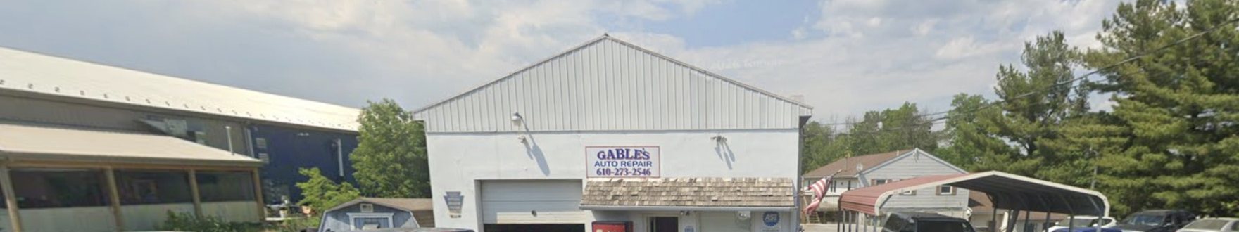 Gables Auto Repair shop on Horseshoe Pike in Honey Brook, PA